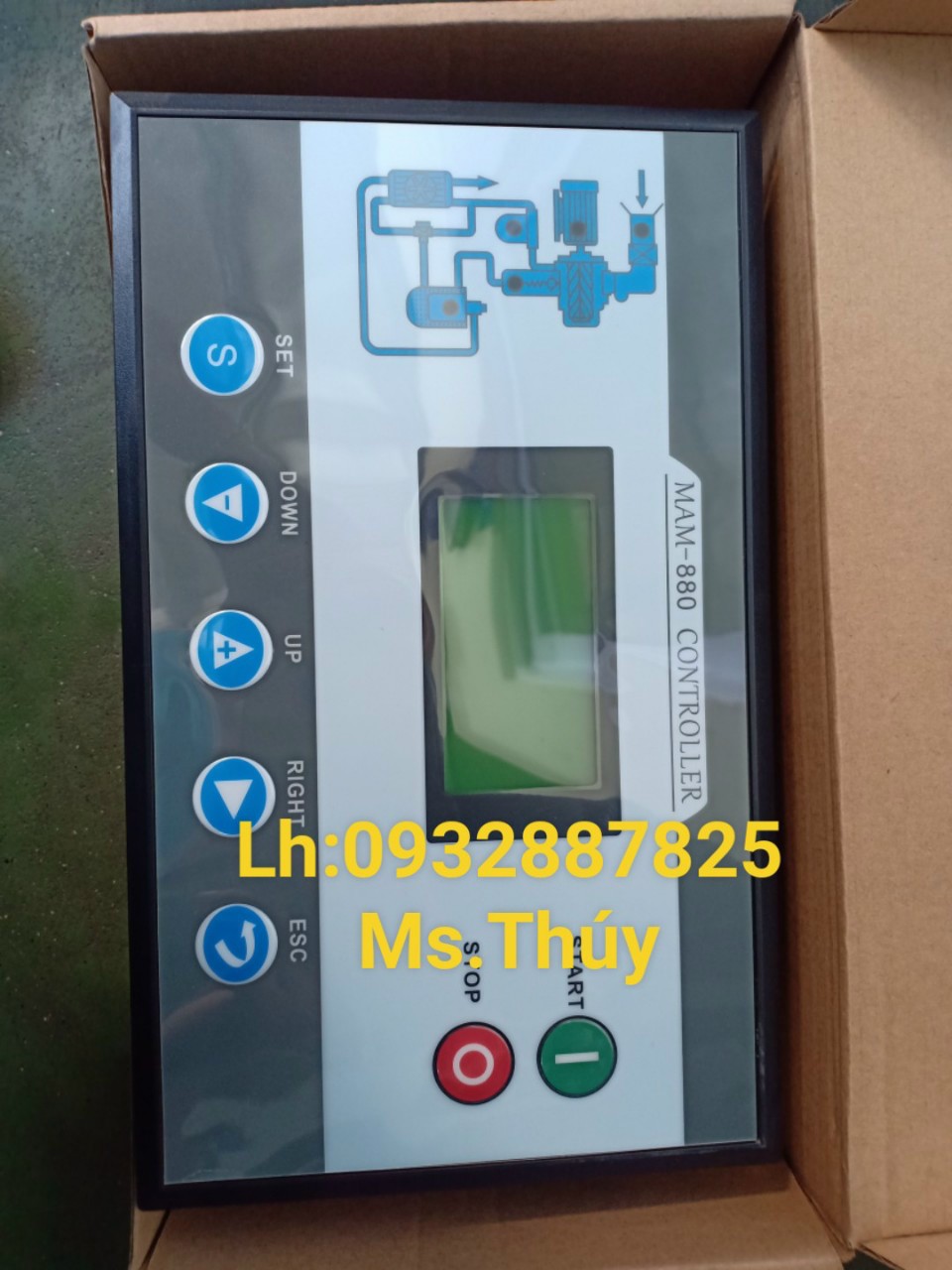 Màn hình máy nén khí MAM-880(100A)