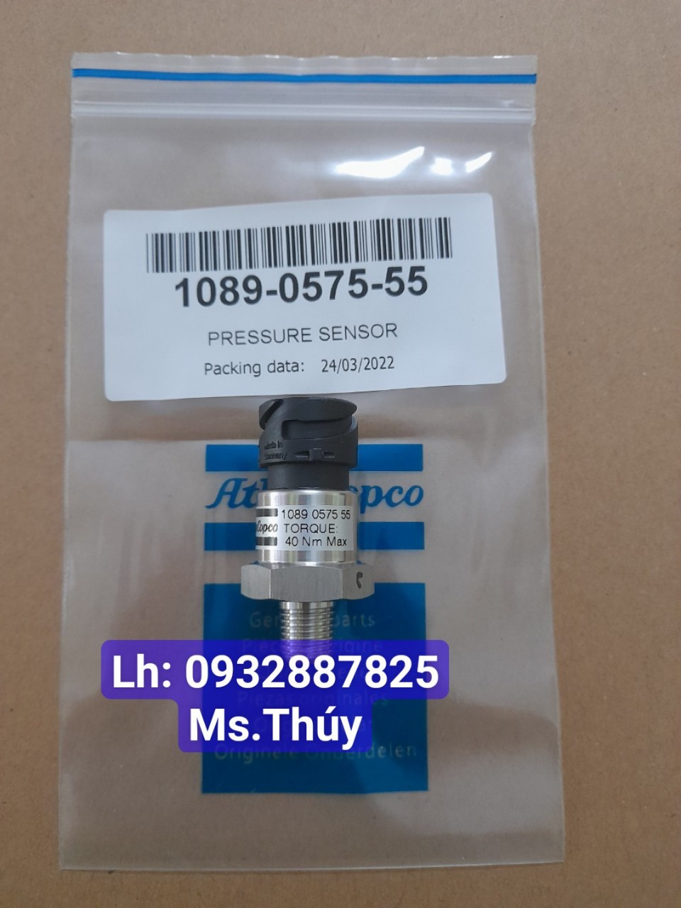 Cảm biến áp suất Atlascopco 1089057555