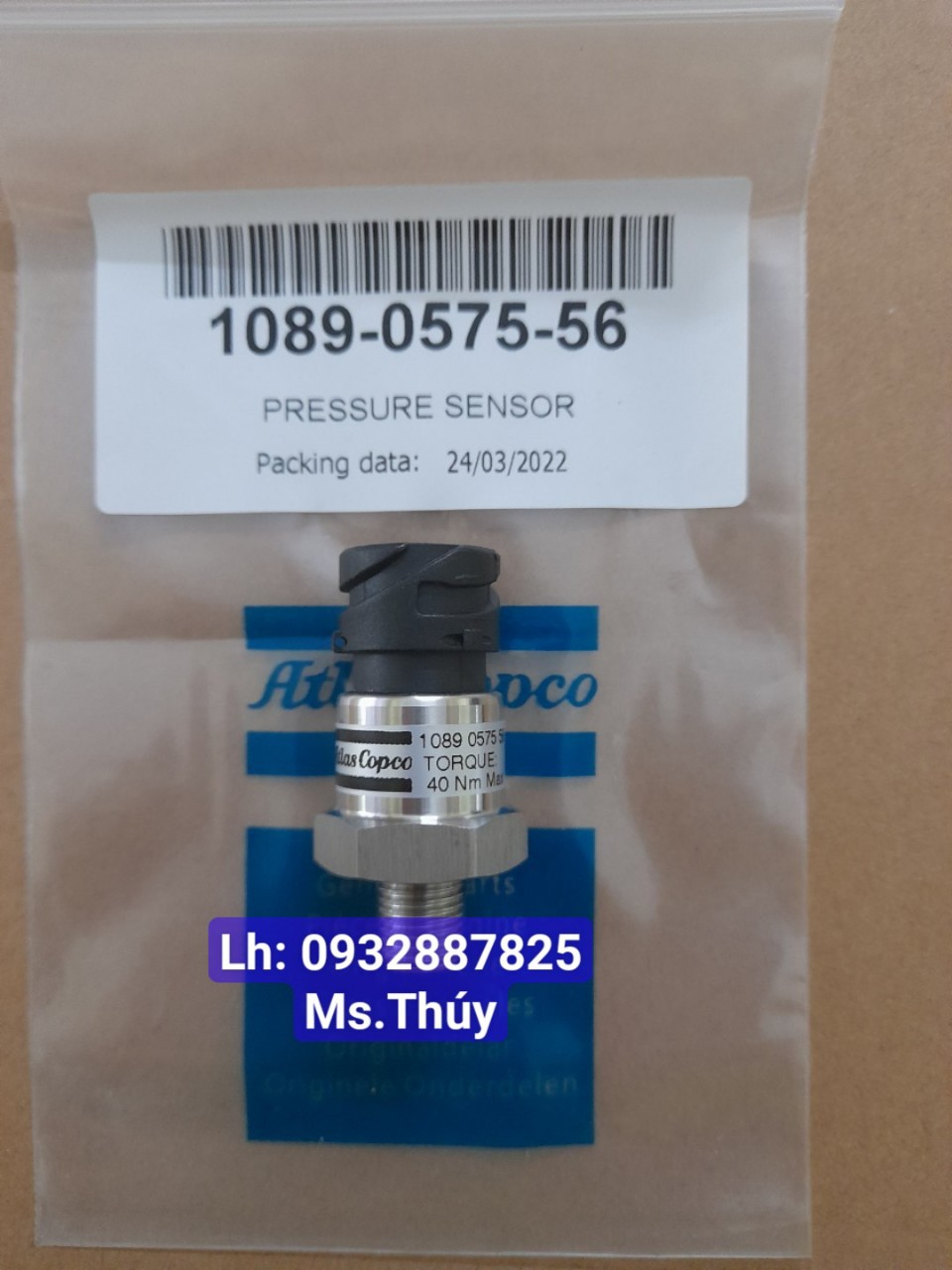 Cảm biến áp suất Atlascopco 1089057556